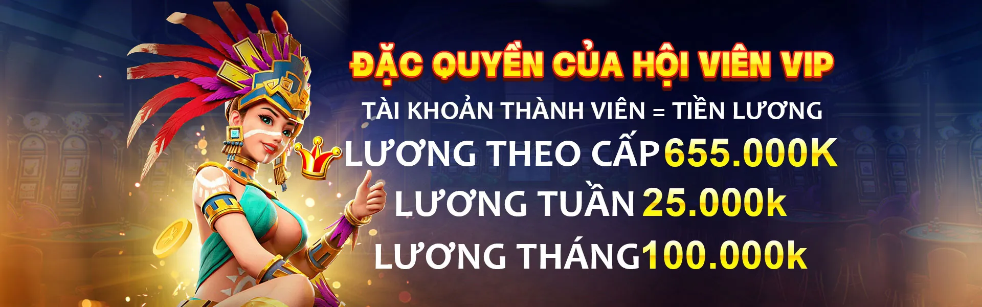 Cấp độ VIP Vàng b6rs99